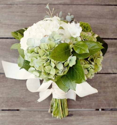 Hydrangea Prom Bouquet