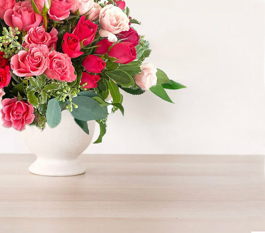 Spray Rose, Seasonal Bloom Mix Bouquet