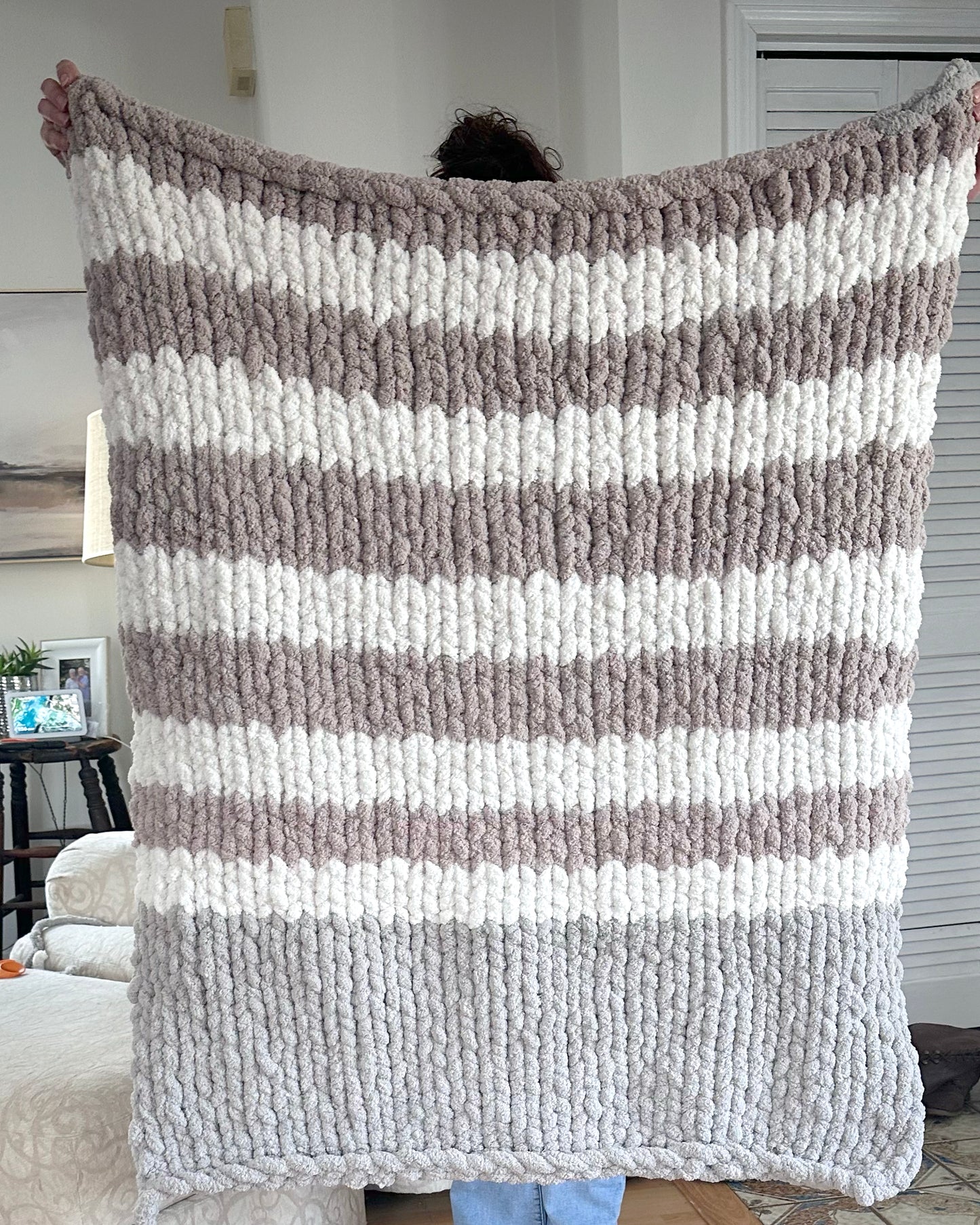 Chunky Knit Blanket Workshop