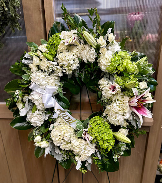 WREATH 18”  EASEL Mount