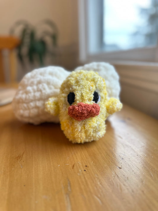 Baby Chick with Egg