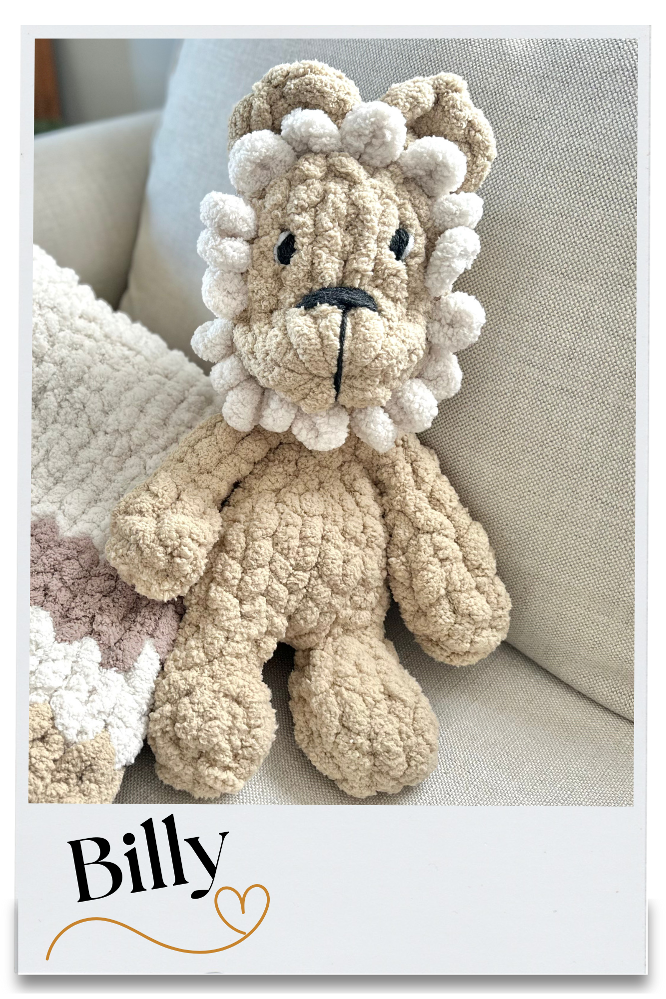 Hand Knit Baby Blanket Combo Stuffie